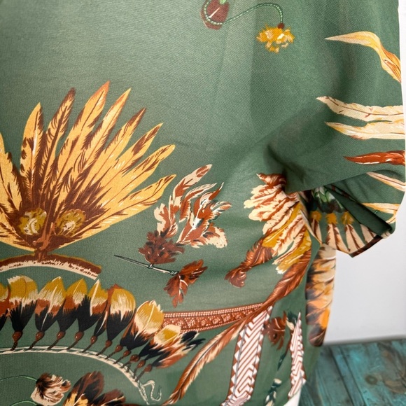 Poncho Kimono One Size Casual Short Sleeve Blouse Loose Round Collar - Picture 9 of 11